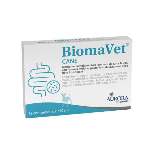 GdPharmapet | BIOMA VET CANE 12 omprese 750 mg  (NOVITà)