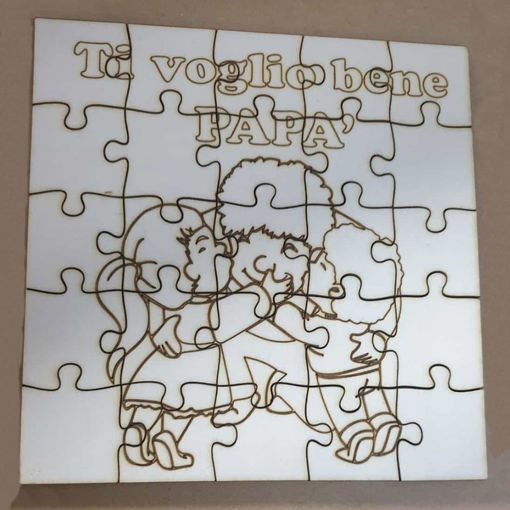 Laserizzami Incisione Taglio Laser | Puzzle in Legno con Incisione Personalizzata