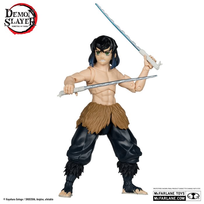 Demon Slayer - Inosuke Hashibira (Unmasked)- Figure 18cm - McFarlane Toys 