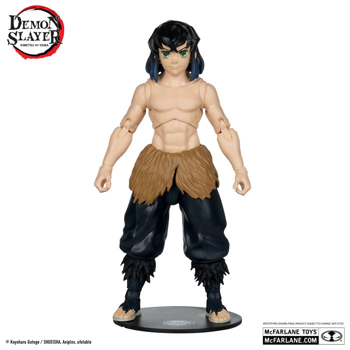 Demon Slayer - Inosuke Hashibira (Unmasked)- Figure 18cm - McFarlane Toys 