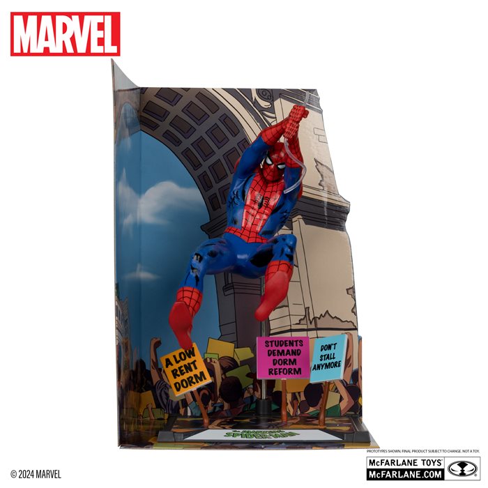 Marvel Amazing Spider-man L'Uomo Ragno Figure 16cm McFarlane Toys Gold Label Collection