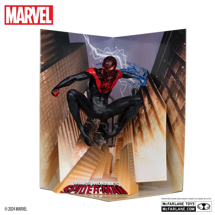 Spider-Man MIles Morales Figure 16cm Scala 1/10 McFarlane Toys 