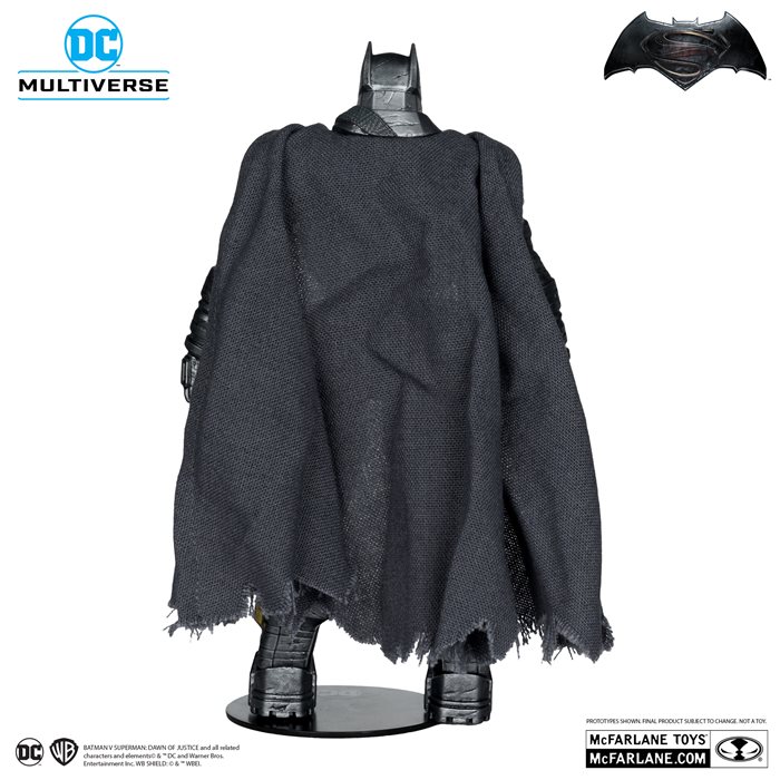 Batman Armor Suit Figure 17cm PVC McFarlane Toys Batman VS Superman Dc Multiverse 