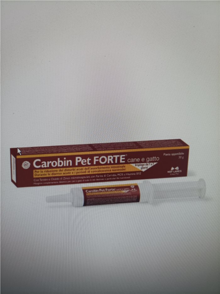 carobin Pet forte pasta 30 grammi