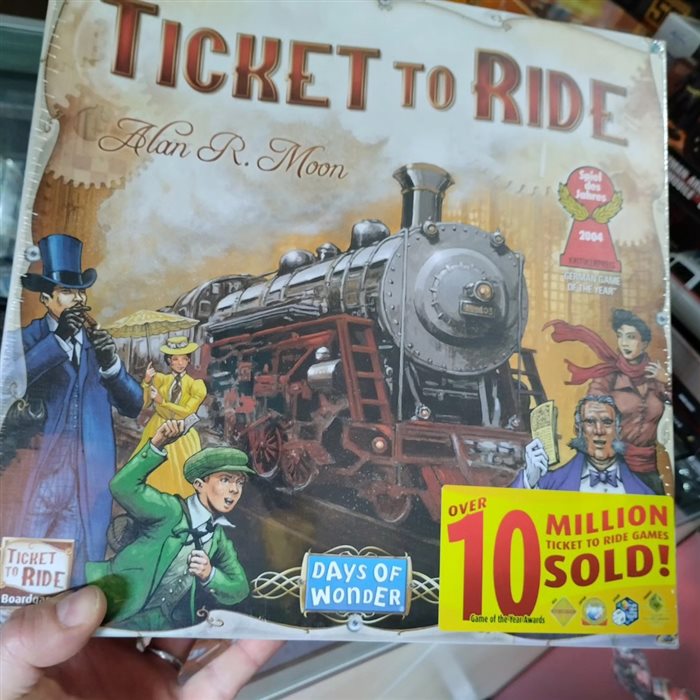 Ticket To Ride Gioco da Tavolo Età 8+ Giocatori 2-5 Asmodee Italia 