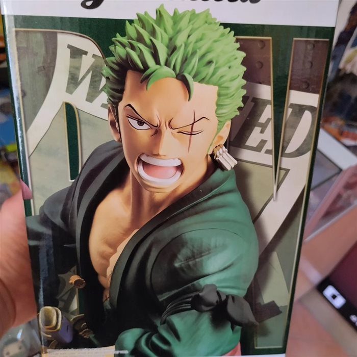 One Piece Roronoa Zoro Figure 22cm PVC Banpresto Grandista