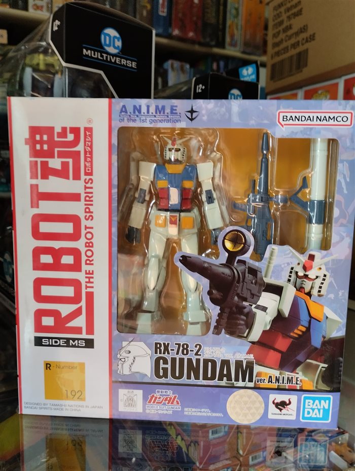 Fumetteria Camelot | Gundam Robot Figure 14cm PVC Bandai RX-78-2 Anime Version