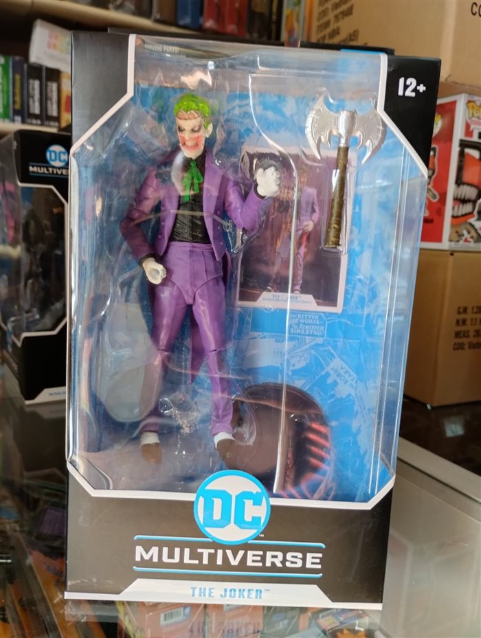 Fumetteria Camelot | Joker Figure 17cm PVC McFarlane Toys DC Multiverse Death of the Family