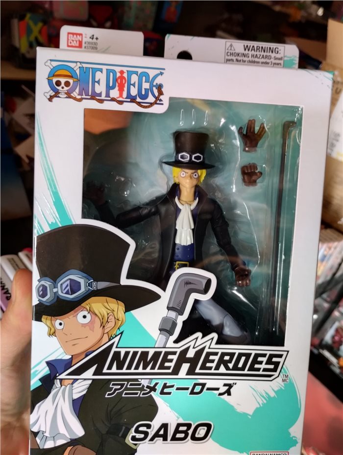 One Piece Sabo Figure 17cm PVC Bandai Anime Heroes