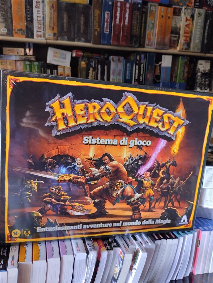 Fumetteria Camelot | Hero Quest - Nuova Edizione - Gioco da Tavolo Età 14+ Giocatori 2-5 Hasbro Games