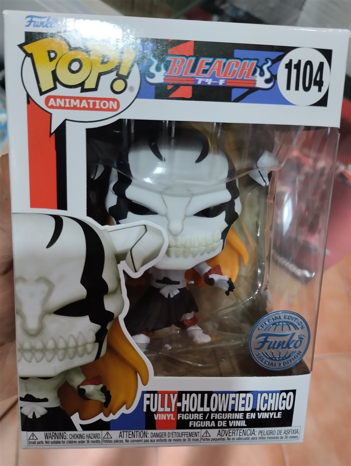 Fumetteria Camelot | BLeach Ichigo Kurosaki Fully Hollowfied Figure 9cm Funko Pop! Animation 1104 Special Edition