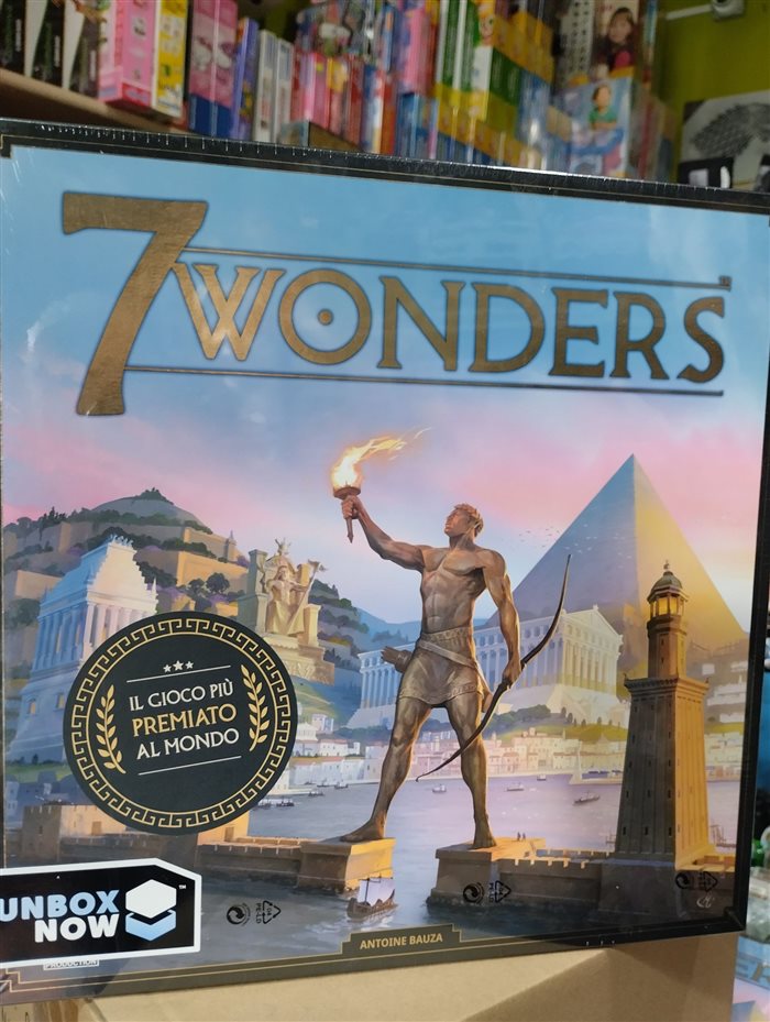 Fumetteria Camelot | 7 Wonder Nuova Edizione Gioco da Tavolo Età 10+ Giocatori 3-7 Asmodee Italia