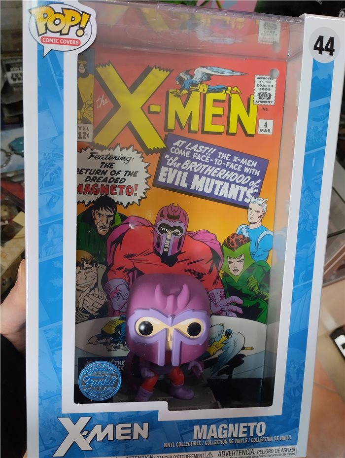 X-Men Magneto - Figure 9cm Vinile Funko Pop! Comic Covers 44 