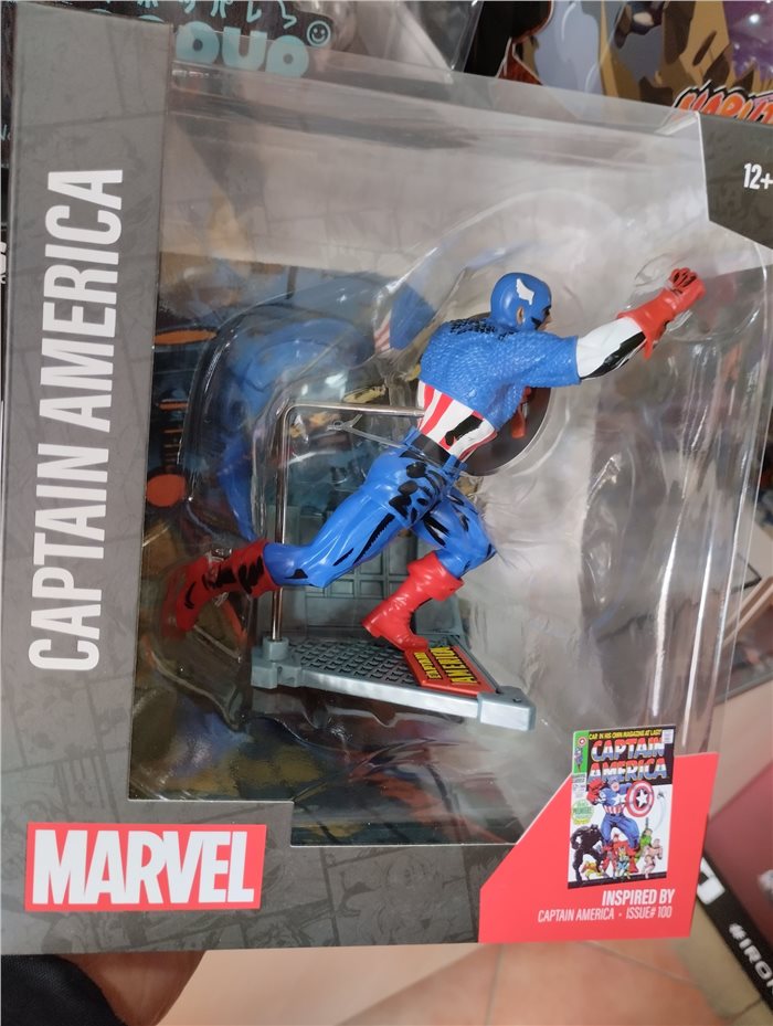 Fumetteria Camelot | Marvel Captain America Figure 16cm Scala 1/10 McFarlane Toys 