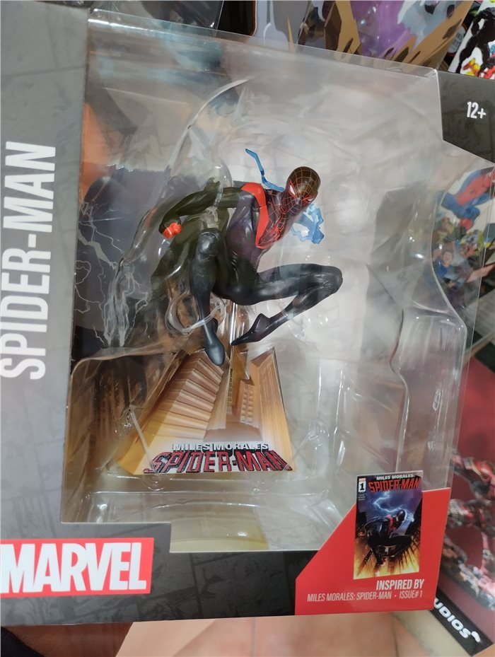 Fumetteria Camelot | Spider-Man MIles Morales Figure 16cm Scala 1/10 McFarlane Toys 