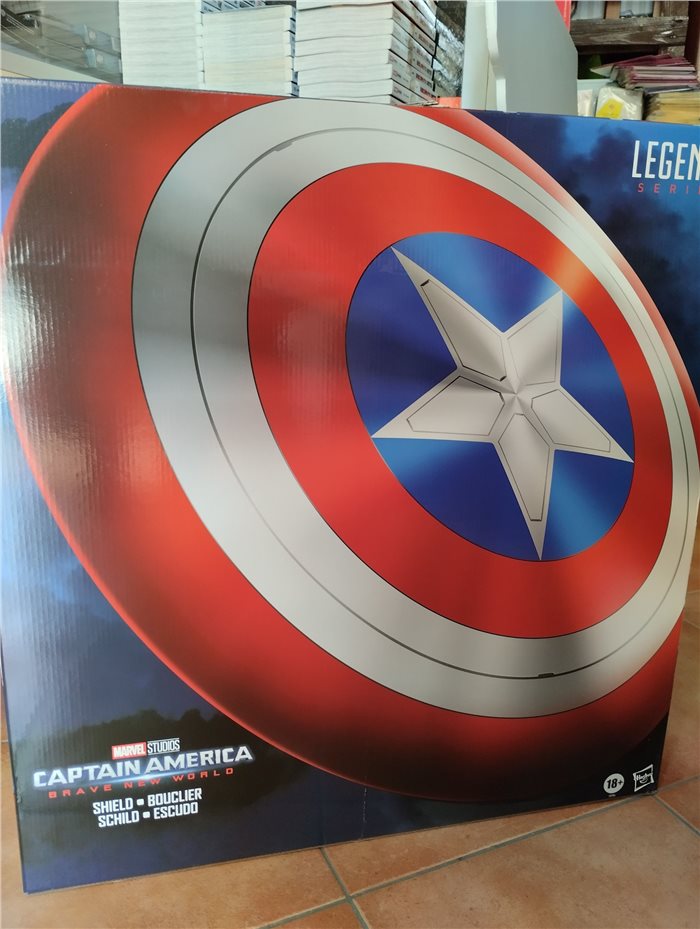 Fumetteria Camelot | Marvel Captain America Brave New World - Scudo Capitan America - Replica 1/1 Hasbro Legends