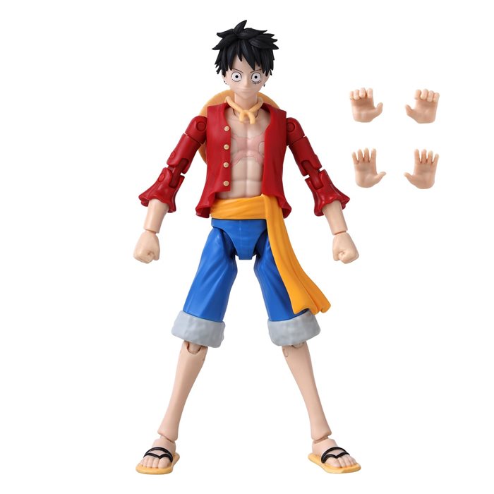 One Piece Monkey D. Luffy "Refresh" Figure 17cm PVC Bandai Anime Heroes