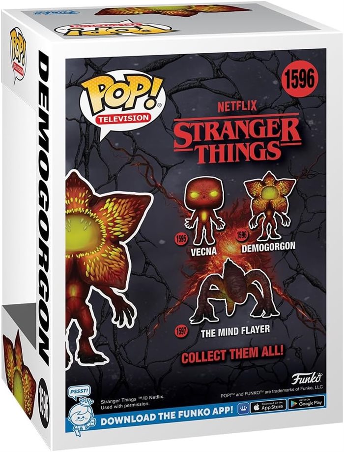 Netflix Stranger Things Demogorgon Figure 9cm Vinile Funko Pop! Television 1596