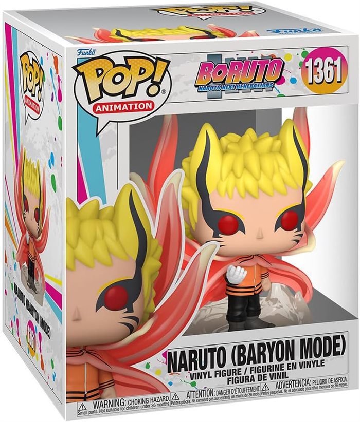 Boruto - Naruto Uzumaki Baryon Mode Figure 15cm Funko Pop! Animation 1361