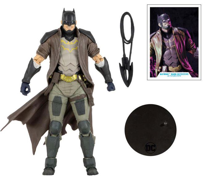 Batman Dark Detective Figure 17cm PVC McFarlane Toys Future State Dc Multiverse 