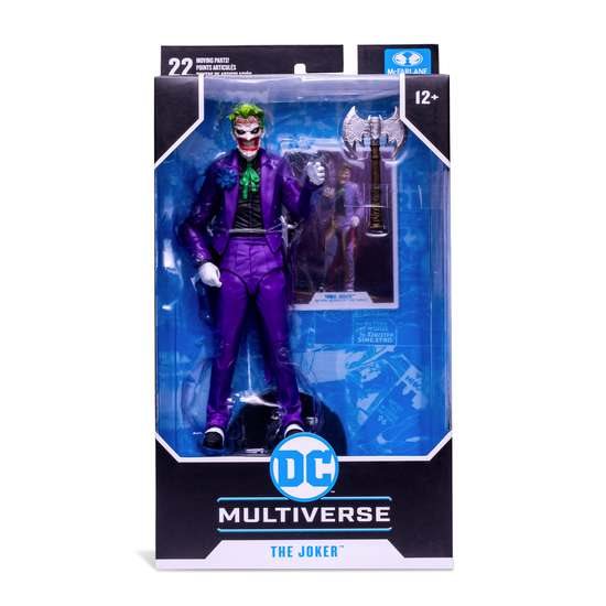 Joker Figure 17cm PVC McFarlane Toys DC Multiverse Death of the Family