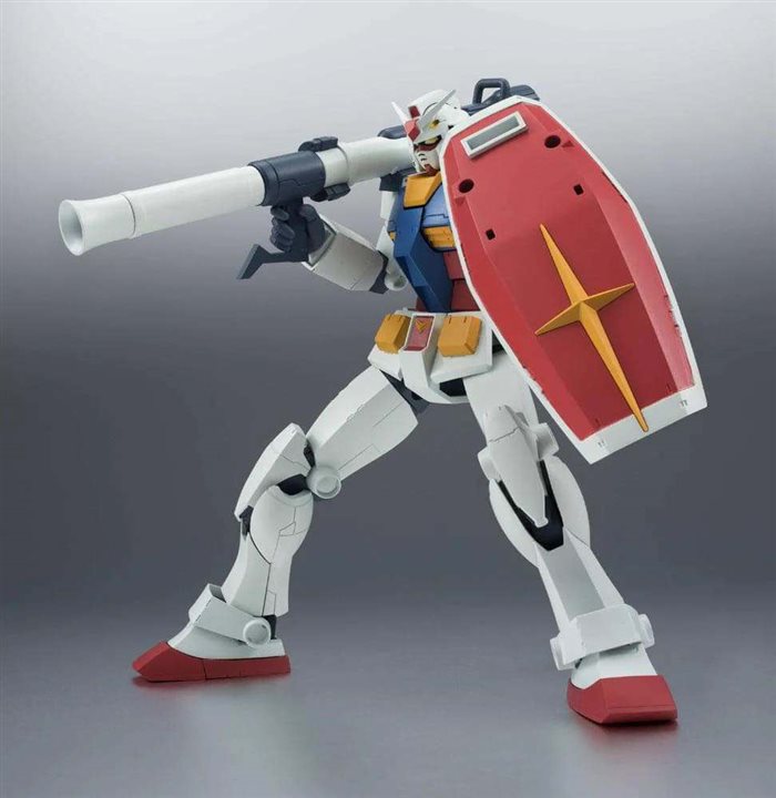 Gundam Robot Figure 14cm PVC Bandai RX-78-2 Anime Version