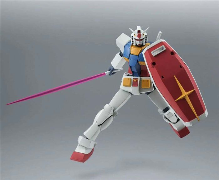 Gundam Robot Figure 14cm PVC Bandai RX-78-2 Anime Version