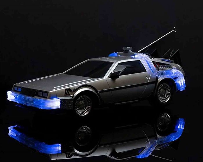 Ritorno al Futuro - De Lorean DMC Macchina del Tempo Telecomandata Scala 1/16 Jada Toys