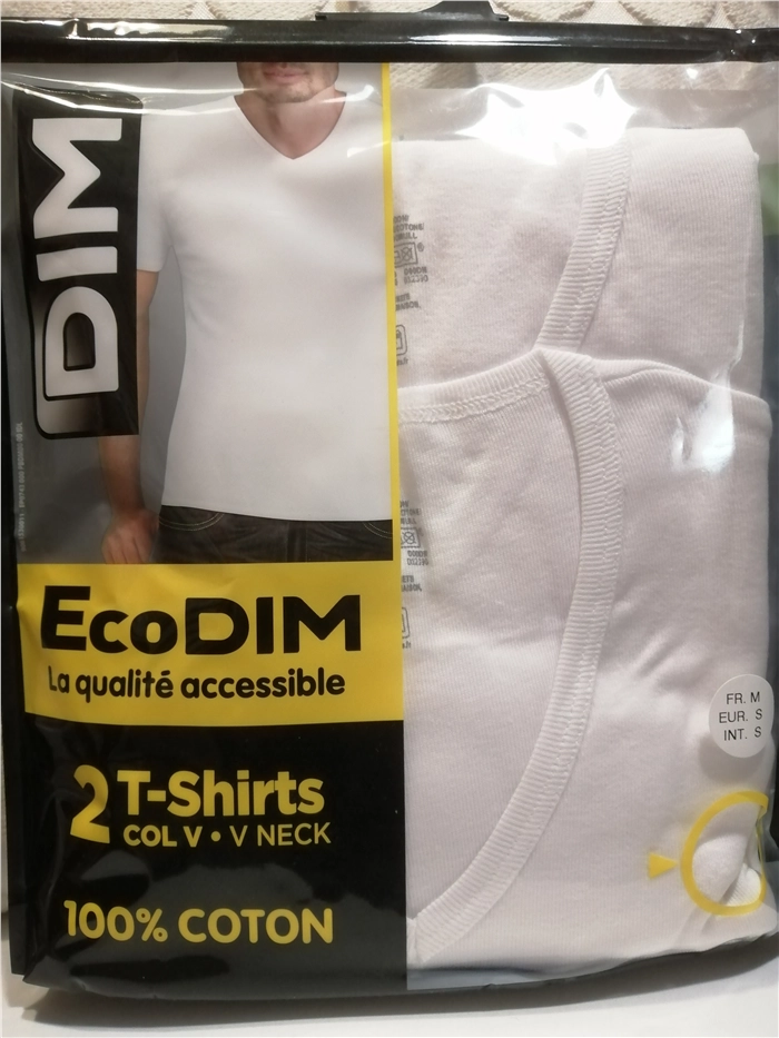 Stil Bianco Di Modesti Michele | CONFEZIONE BIPACK MAGLIA A PUNTA UOMO COTONE ECO DIM