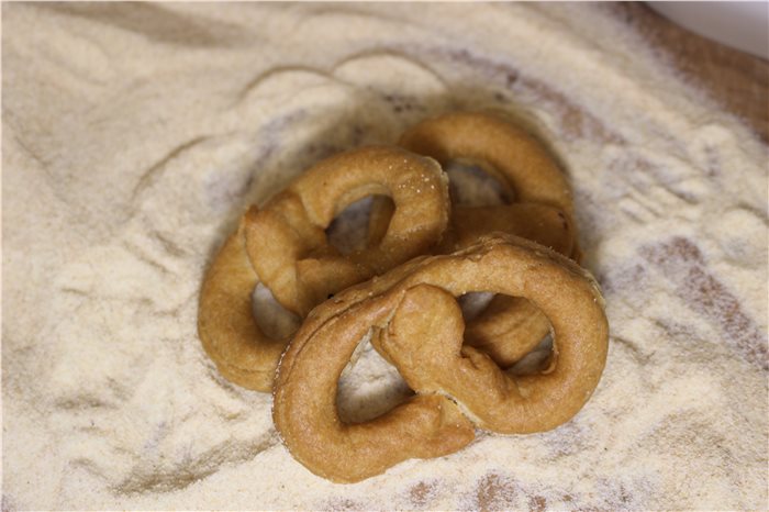 "U spezzafame" taralli di semola rimacinata di grano duro 