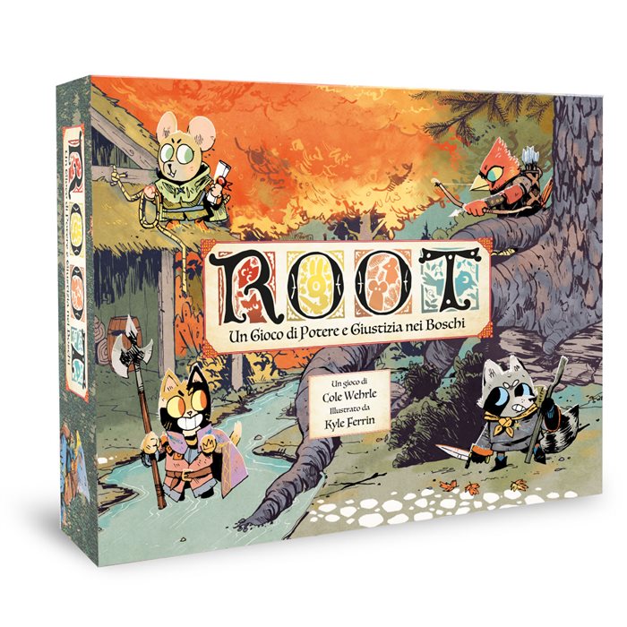 Root - Un Gioco di Potere e Giustizia nei Boschi - Gioco da Tavolo Età 12+ Giocatori 2-4 Ms Edzioni