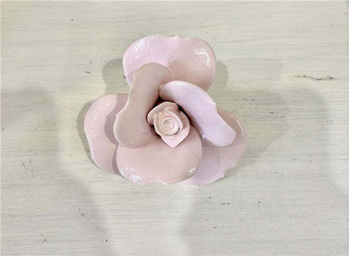 Ciccì e Cocò Store | BOMBONIERA ROSA IN CERAMICA