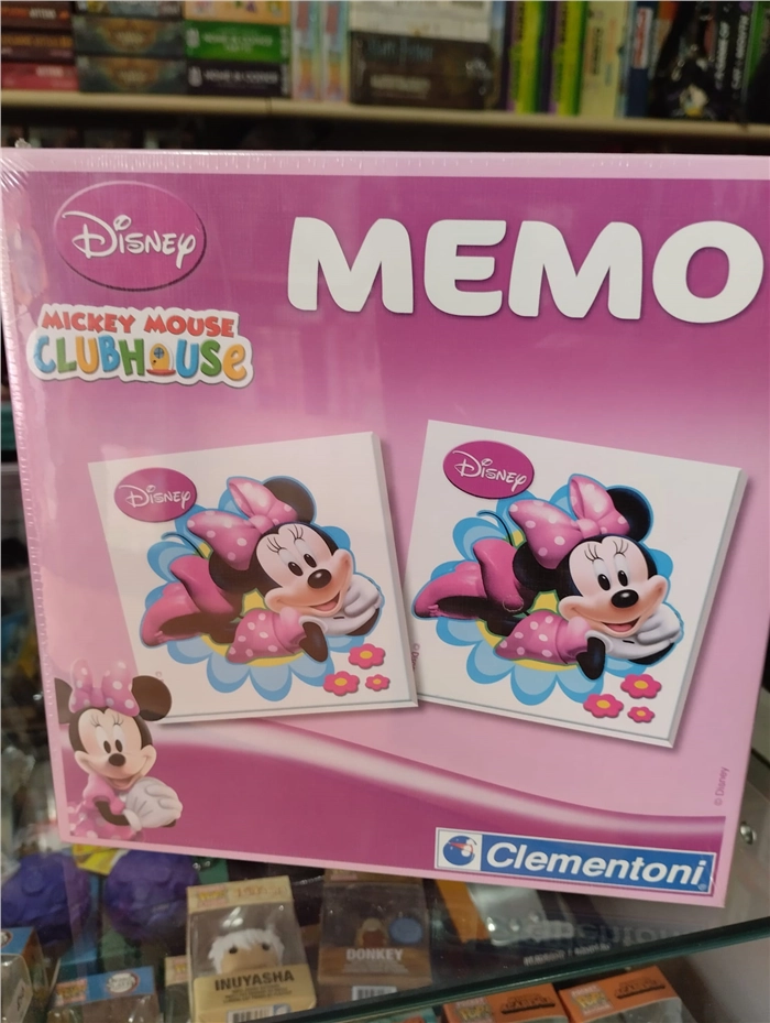 Disney Memo Games Gioco Educativo Età 4+ Giocatori 1+ Clementoni  - Personaggio Mickey Mouse Clubhouse