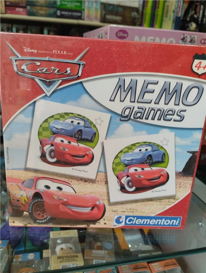 Disney Memo Games Gioco Educativo Età 4+ Giocatori 1+ Clementoni  - Personaggio Cars
