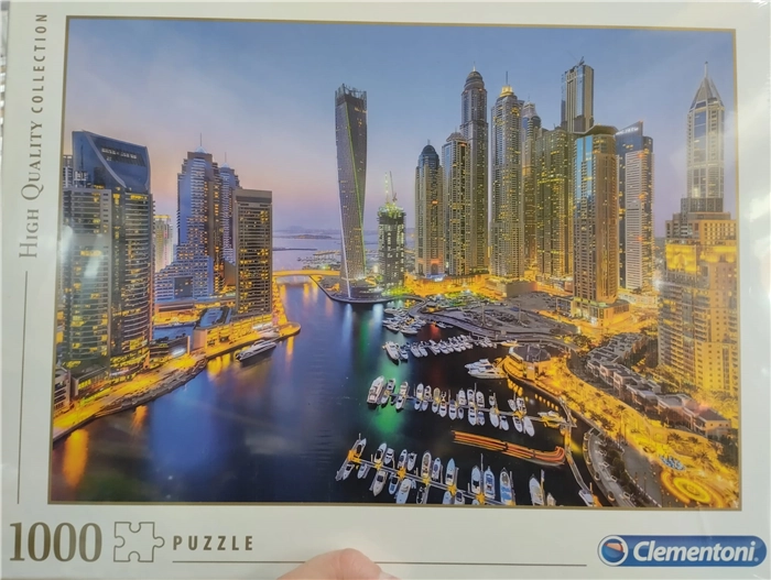 Puzzle 1000pz Clementoni HIgh Quality Collection Dimensioni 50x69cm - Soggetto Dubai