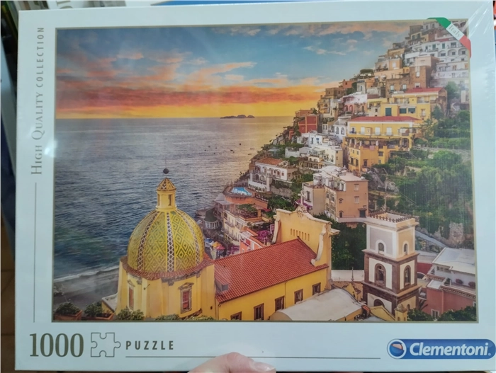 Puzzle 1000pz Clementoni HIgh Quality Collection Dimensioni 50x69cm - Soggetto Positano