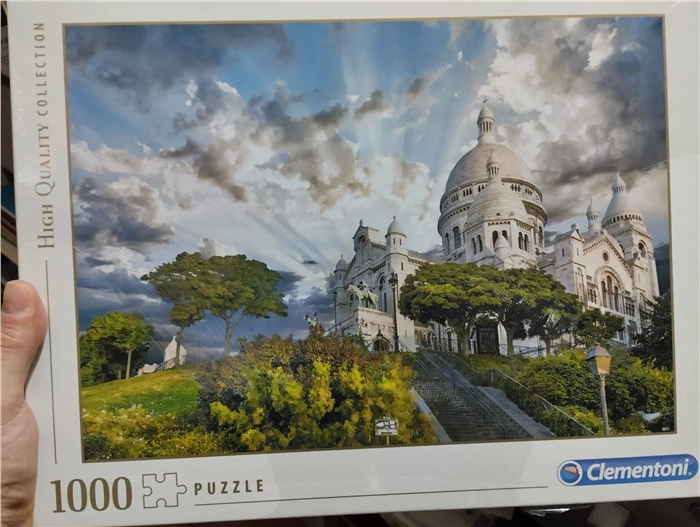 Puzzle 1000pz Clementoni HIgh Quality Collection Dimensioni 50x69cm - Soggetto Montmartre