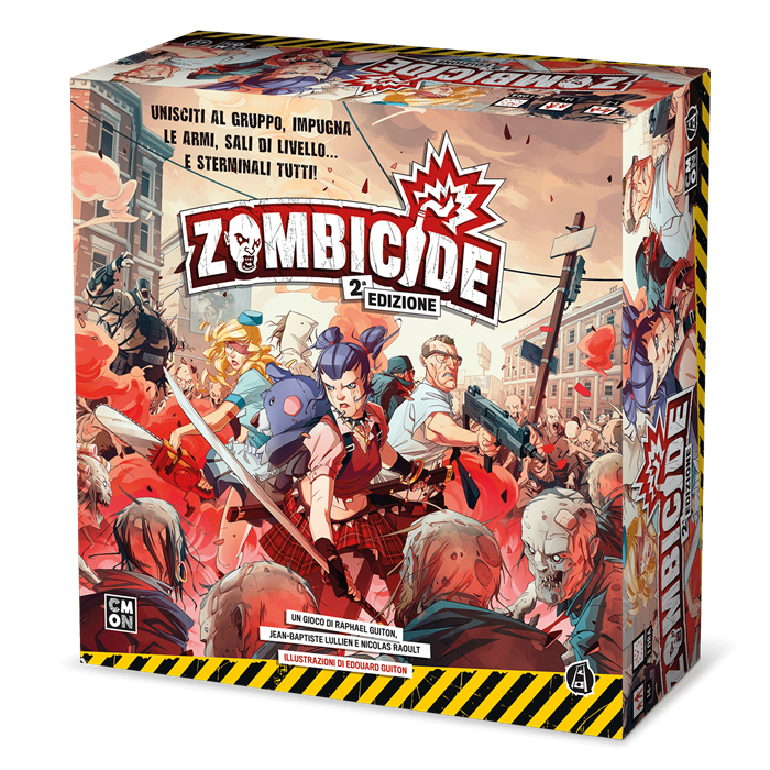 Zombicide - 2^ Edizione - Gioco da Tavolo Età 14+ Giocatori 1-6 Asmodee Italia