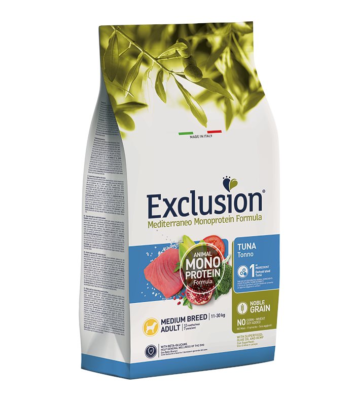 GdPharmapet | Exclusion mediterraneo cane adult medium breed tonno 12 kg