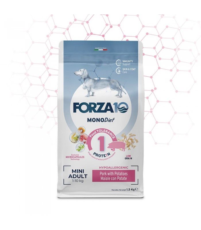 GdPharmapet | Forza 10 Cane Mono Diet adult mini maiale 1,5 kg