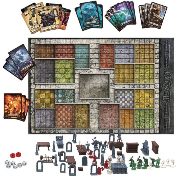 Hero Quest - Nuova Edizione - Gioco da Tavolo Età 14+ Giocatori 2-5 Hasbro Games