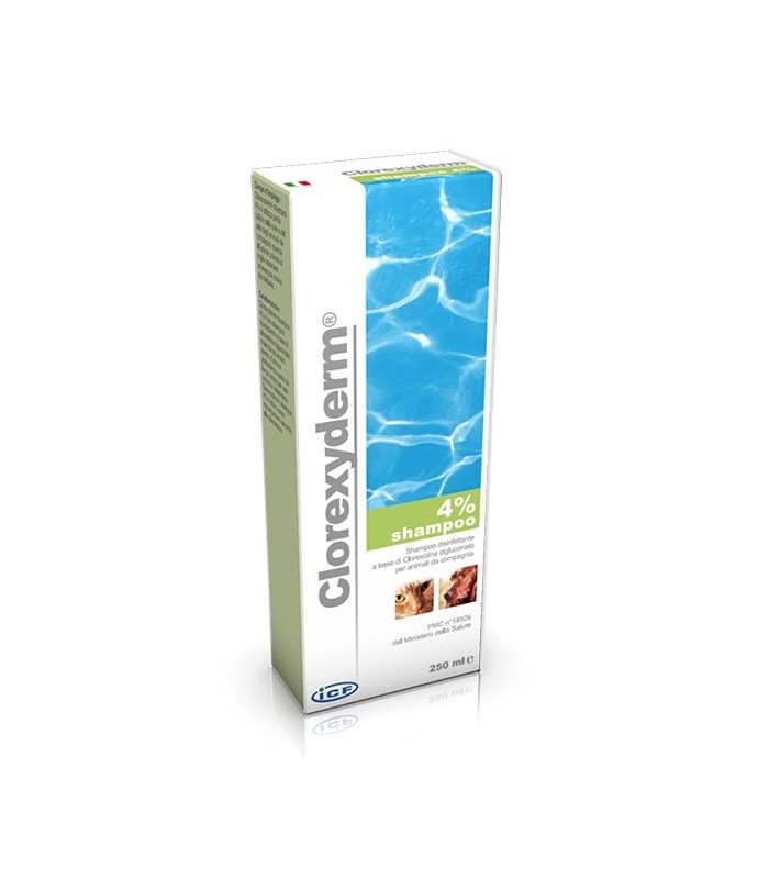 Icf clorexyderm shampoo 4% 250 ml