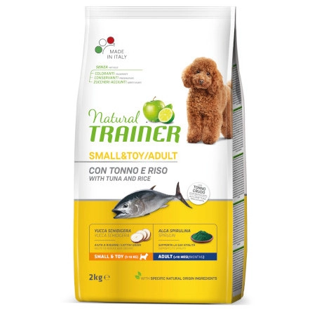 GdPharmapet | NATURAL TRAINER adult cane small & toy tonno e riso