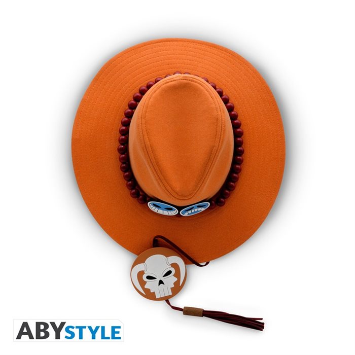 One Piece Cappello Portgas D. Ace Replica Abystyle dim. 38x12x35 cm 