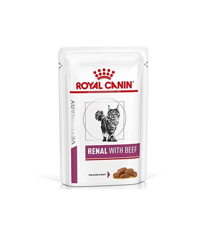 GdPharmapet | Royal Canin gatto Renal Manzo  Buste 85 Gr
