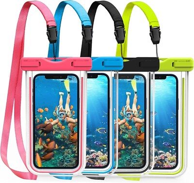 Tanti Auguri di Lops Giuseppe | Custodia Impermeabile Smartphone Universale - Cover Subacquea Compatibile con display fino a 6,7 