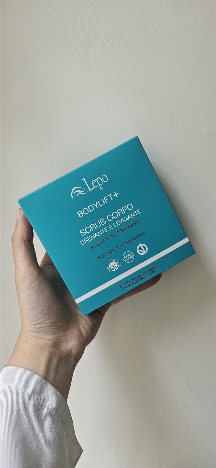 LEPO SCRUB CORPO DRENANTE E LEVIGANTE